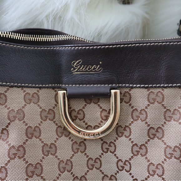 Gucci purse (classic pattern in brown) - Picture 6 of 7